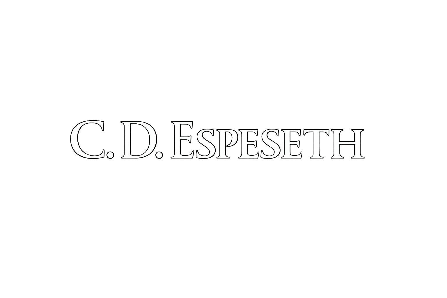 c. d. espeseth white text